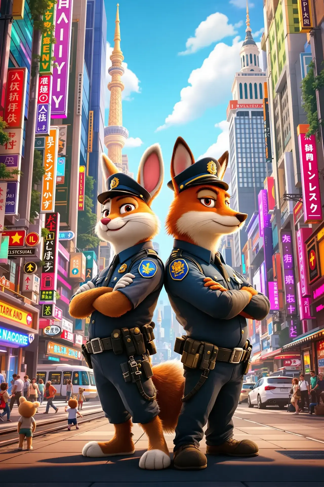 疯狂动物城 Zootopia 疯狂动物城 影视海报